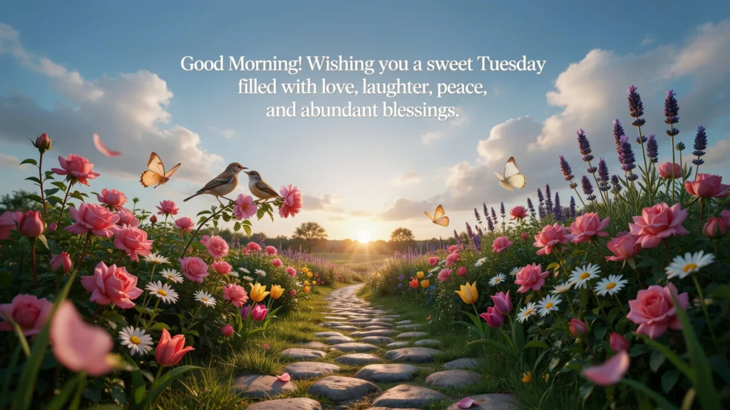 Sweet Tuesday Greetings and blessings