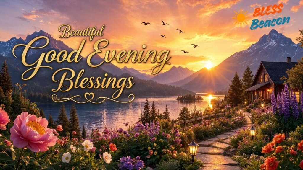beautiful good evening blessings