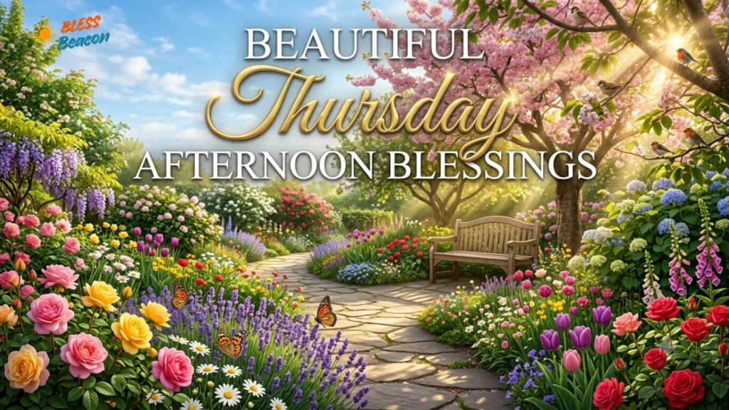 Thursday afternoon blessings