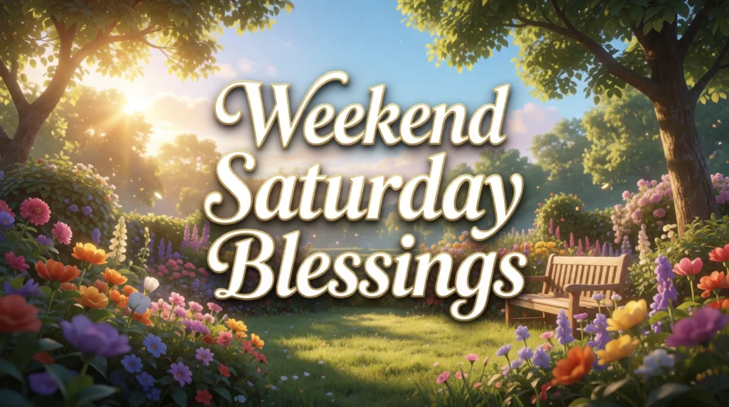 weekend saturday blessings
