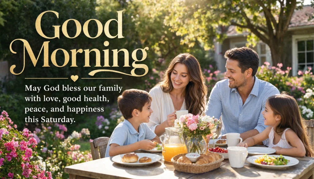 Weekend Saturday Blessings for Family