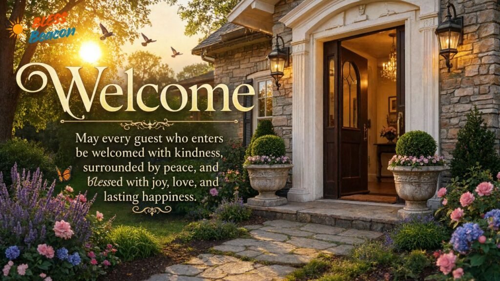 Welcome Blessings for Guests & Visitors