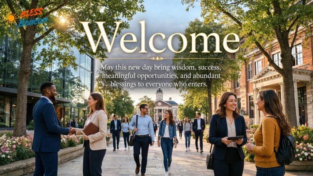 Welcome Blessings for Workplace & School