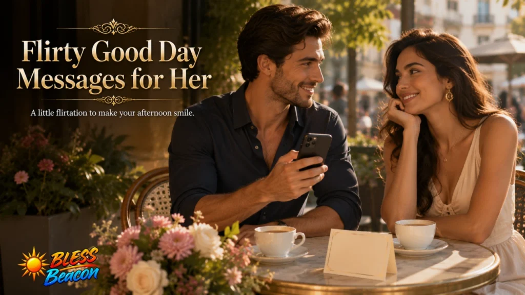 Flirty good day messages for her