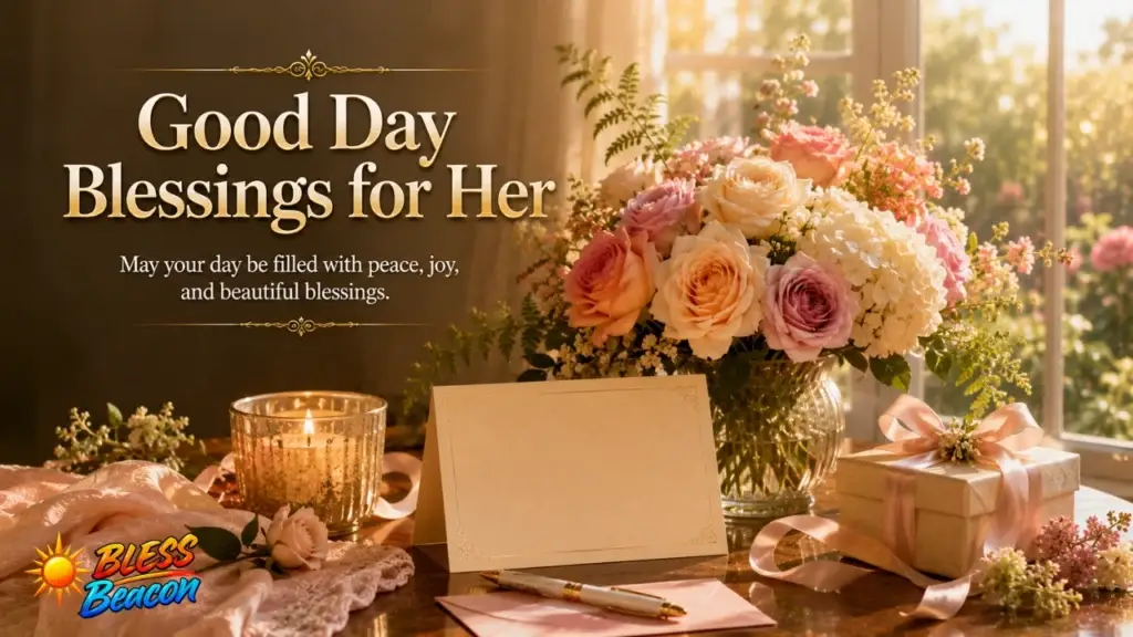 Good day blessings for her