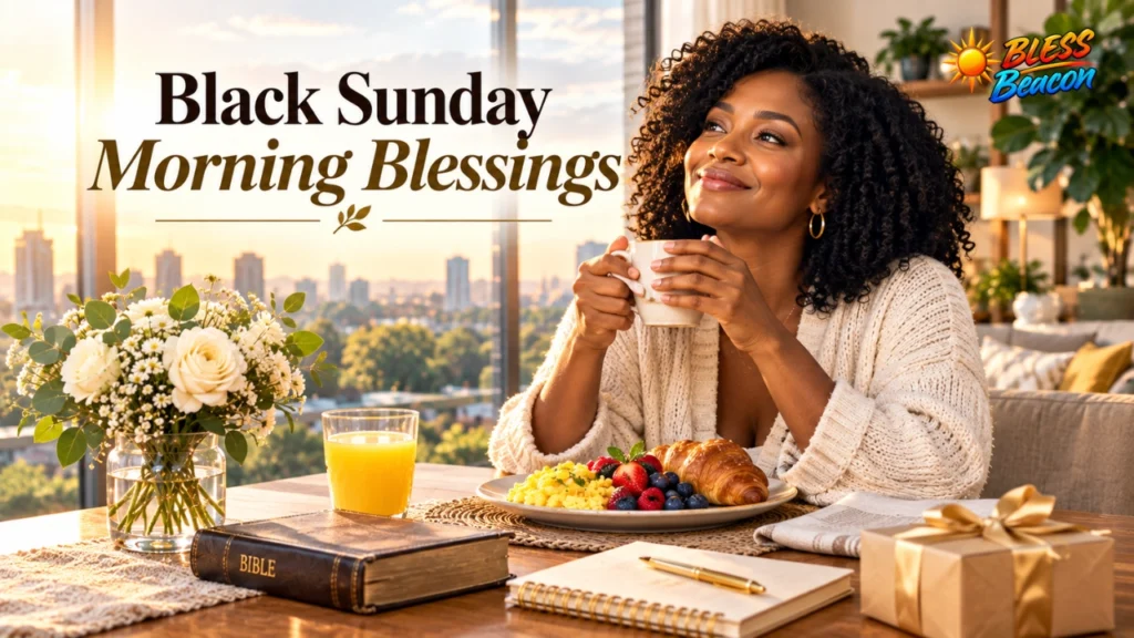 Black Sunday morning blessings