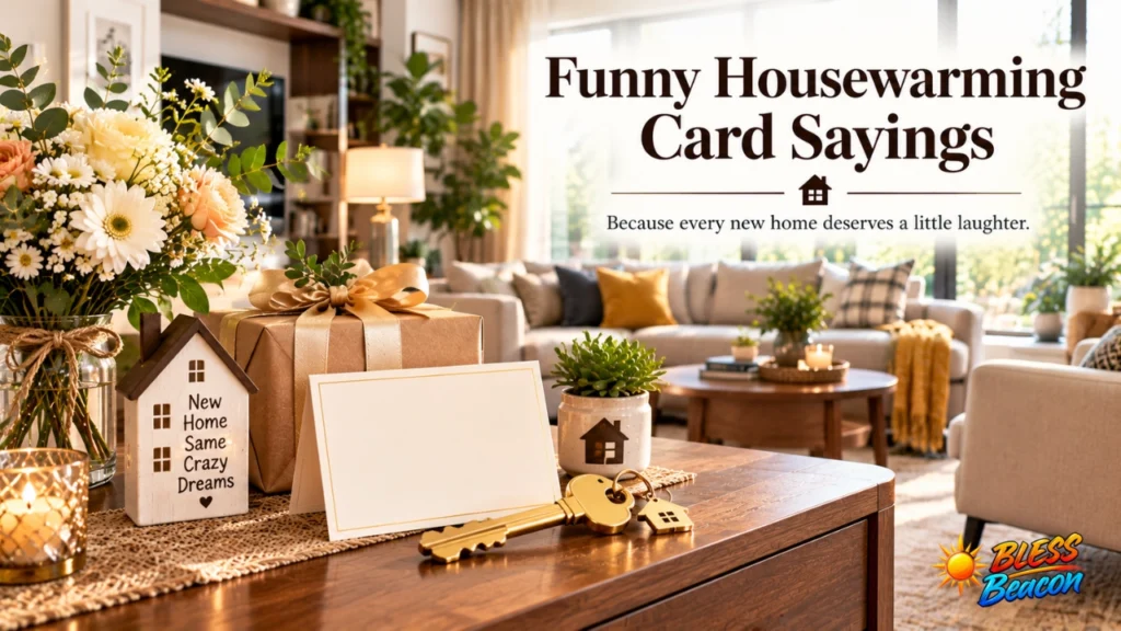 funny housewarming card sayings