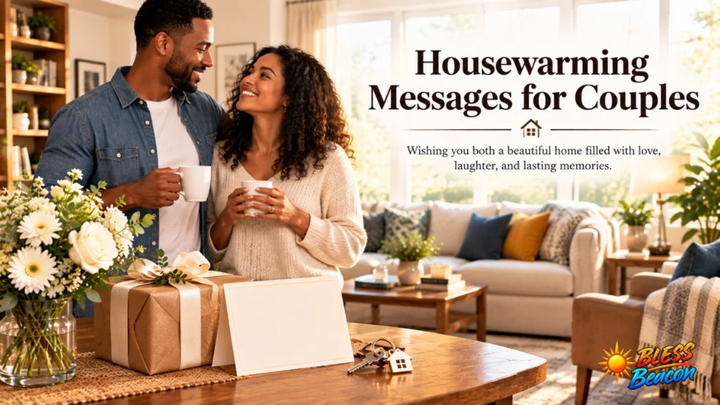 Housewarming messages for couples
