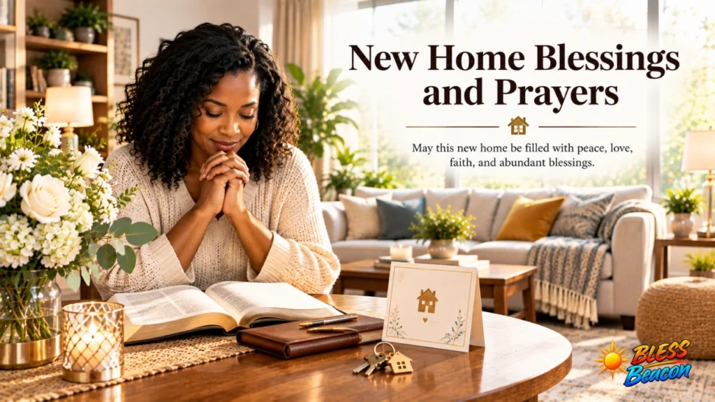 New home blessings and prayers