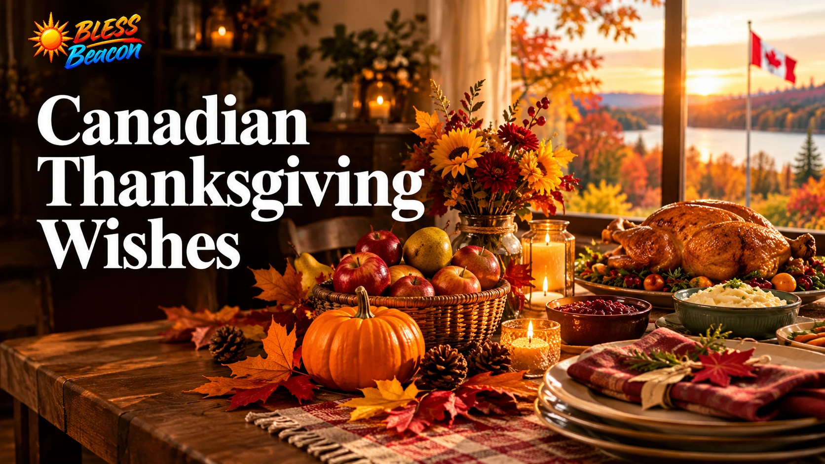 Canadian Thanksgiving Wishes, Blessings & Prayers
