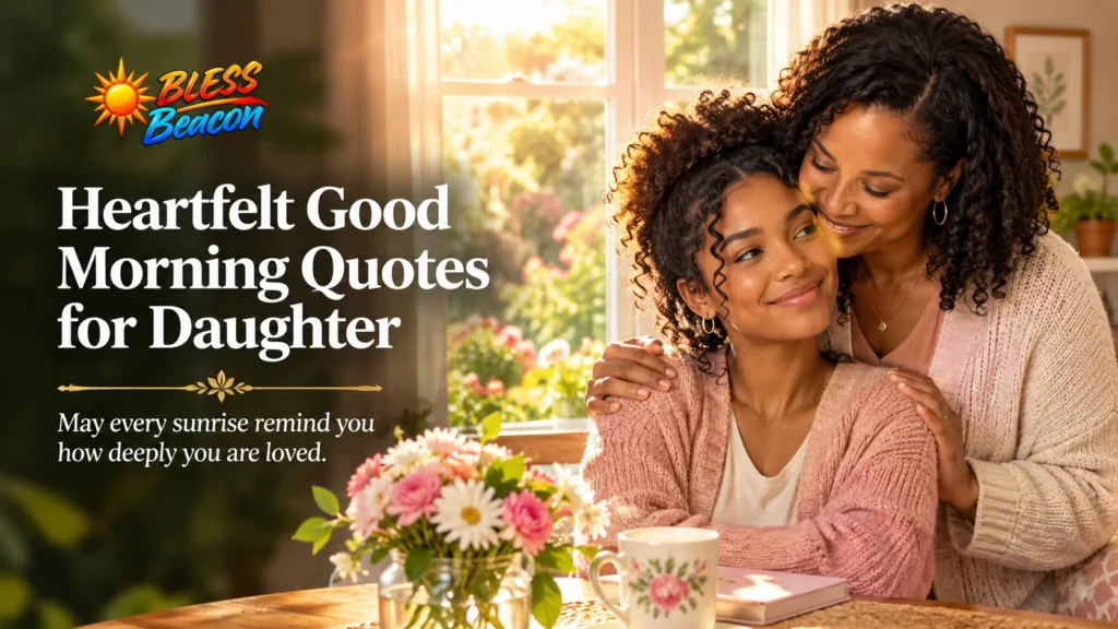 Heartfelt Good Morning Quotes for Daughter
