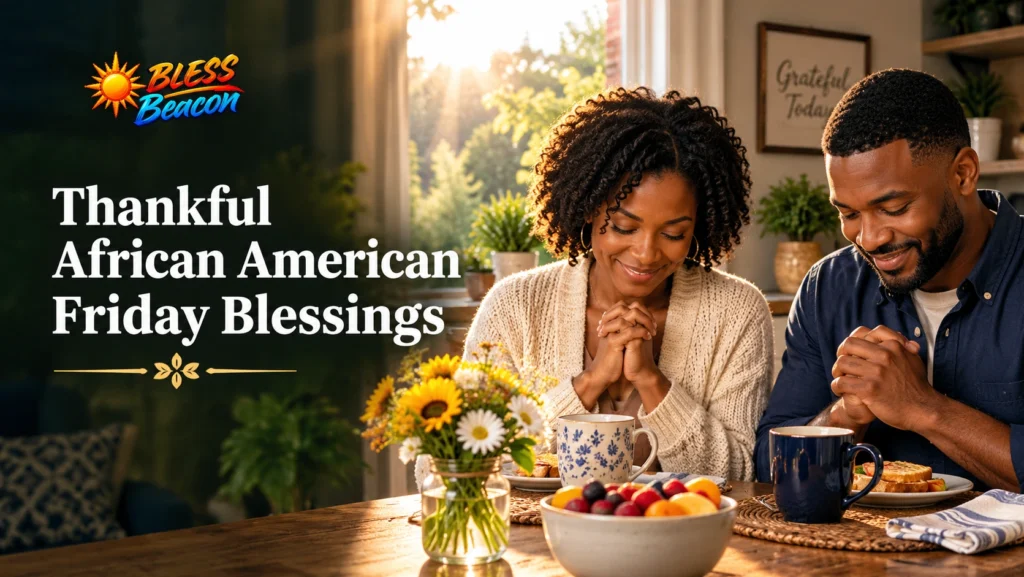 Thankful African American Friday Blessings